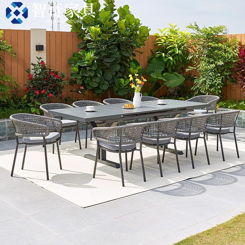 户外餐桌椅别墅庭院花园铝合金简约伸缩桌椅民宿客栈酒店室外桌椅,橡塑材料及制品,其他塑料制品,淘宝优惠券,粉丝福利购,淘宝优惠卷