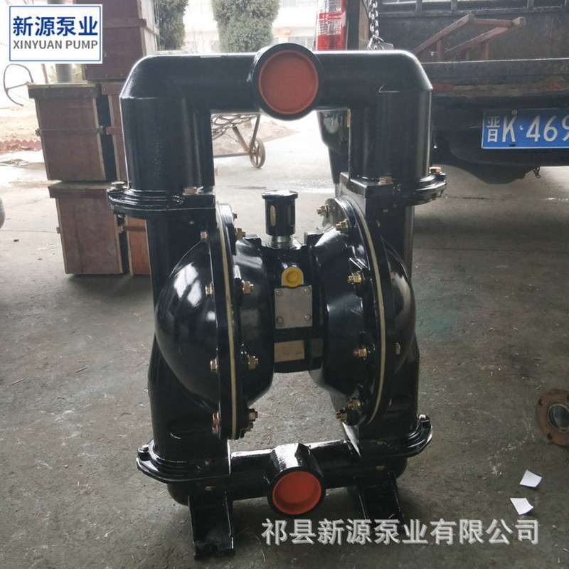 气动双隔膜泵 2寸进料口径矿用气动隔膜泵 0.1矿用气动隔膜泵