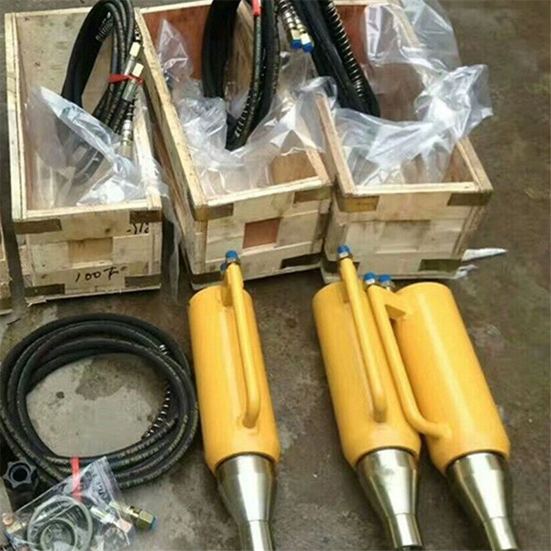 YCQ25Q穿心前卡式千斤顶25T单根张拉千斤顶前卡式千斤顶包邮