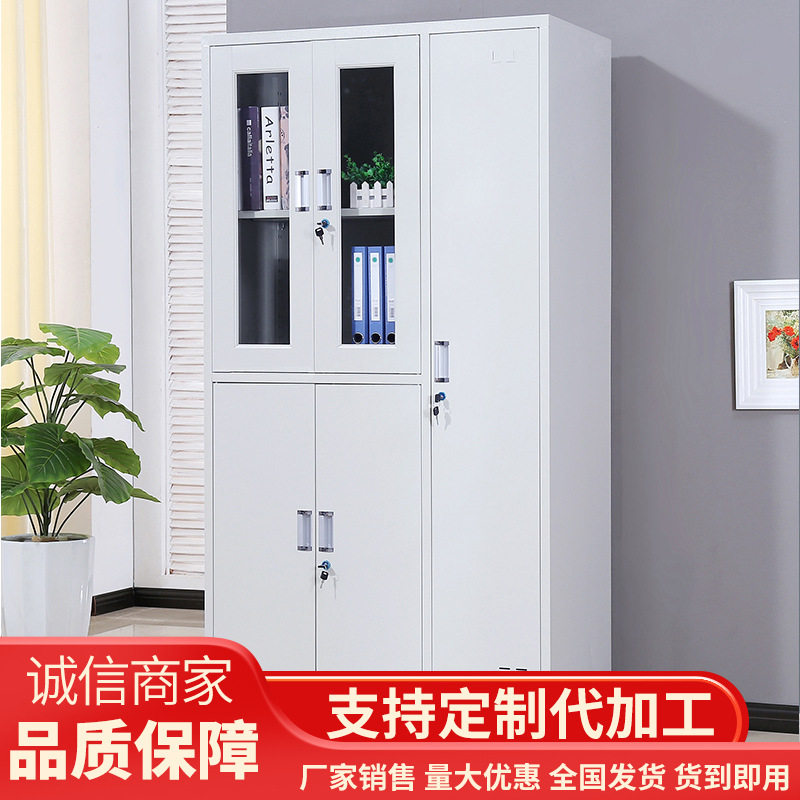 铁皮柜钢制更衣柜储物柜不锈钢文件柜学校宿舍双开门更衣柜鞋柜
