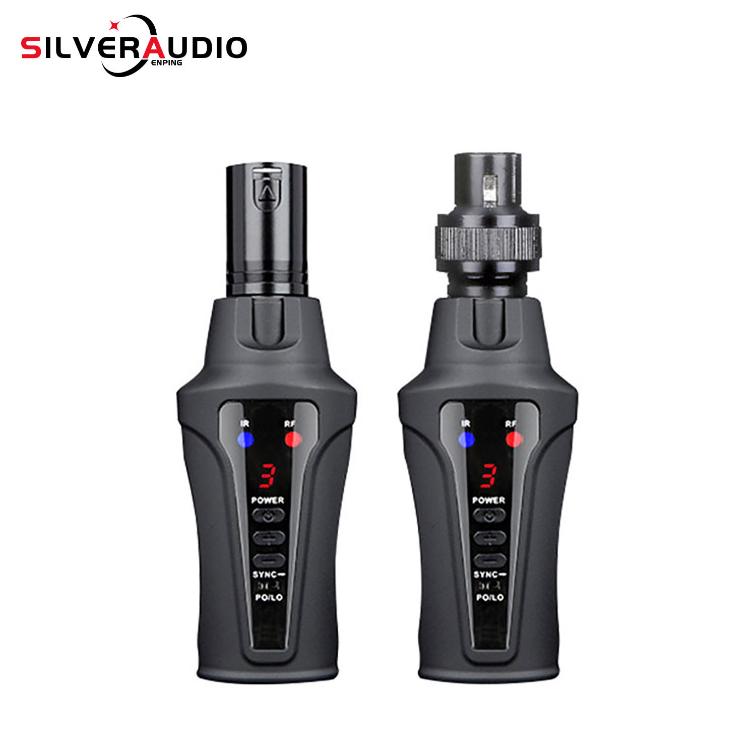 TR20无线手雷式音频发射接收器有线话筒转无线系统支持48V供电