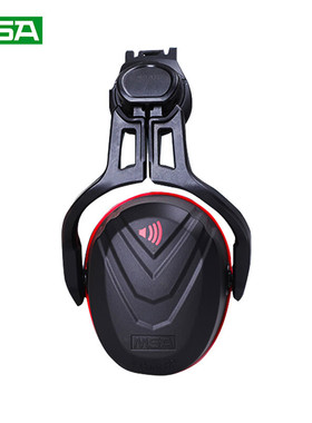 梅思安MSA 10190358 V-Gard 隔音降噪帽盔式耳罩 高频 Type14