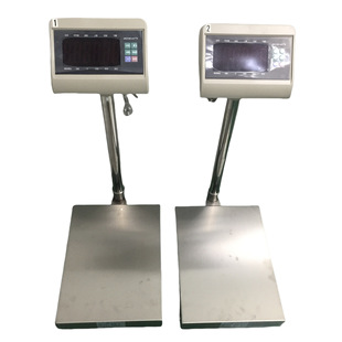 304不锈钢材质落地秤食品厂60kg可冲洗立式 台秤100公斤防腐蚀台称