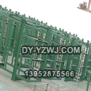 氢气紫铜汇流排集装格底座带歇台式气体气瓶集装格钢瓶集装架厂