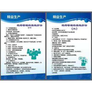 精益生产现场管理 工厂车s间操作规程警提示标语牌 制度标识牌挂