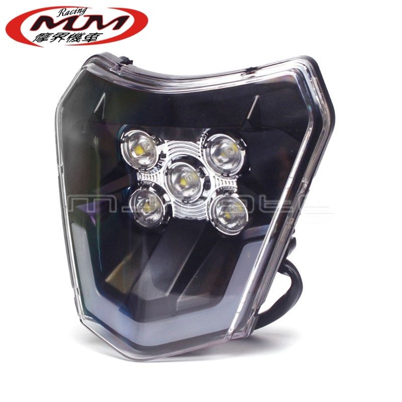 适用KTM越野摩托车250XC-W 300 EXC AU 350 EXCR-F BR前大灯前照