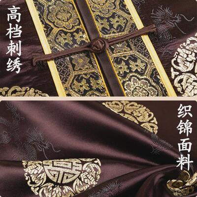 寿衣男全套女老人装老衣高档唐装七件G套纯棉死人衣服冲喜殡葬用