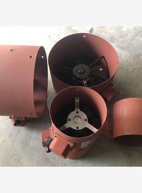 新款G100A3变频电机冷却风机G-100B3加长型N电机散热风扇380V包邮