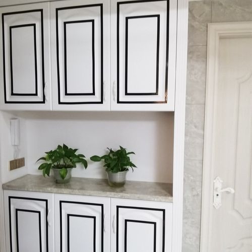 贴条美边地砖客厅防水o柜子瓷砖装饰吊顶衣橱天花板粘贴Y线条美缝