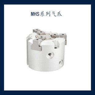 气动夹爪机械手指气缸MHSL3/MHSH16/20/25/32/40M/50/63/80/10012