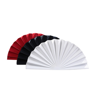 饰 现代简约家居陶瓷扇形摆件北w欧样板间客厅酒柜玄关陀螺几何装