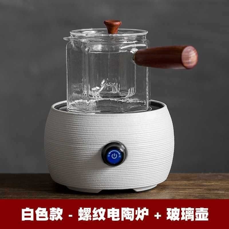 现货可批b日式透明高硼硅侧把玻璃烧水壶煮茶壶陶瓷煮茶炉家用自,餐饮具,茶壶,淘宝优惠券,粉丝福利购,淘宝优惠卷