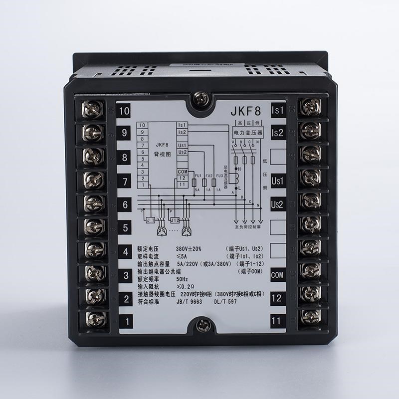 正泰JKF8-6回路智能型低u压无功功率自动补偿控制器JKF8-12路