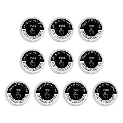 Сжатые влажные салфетки 10 шт.