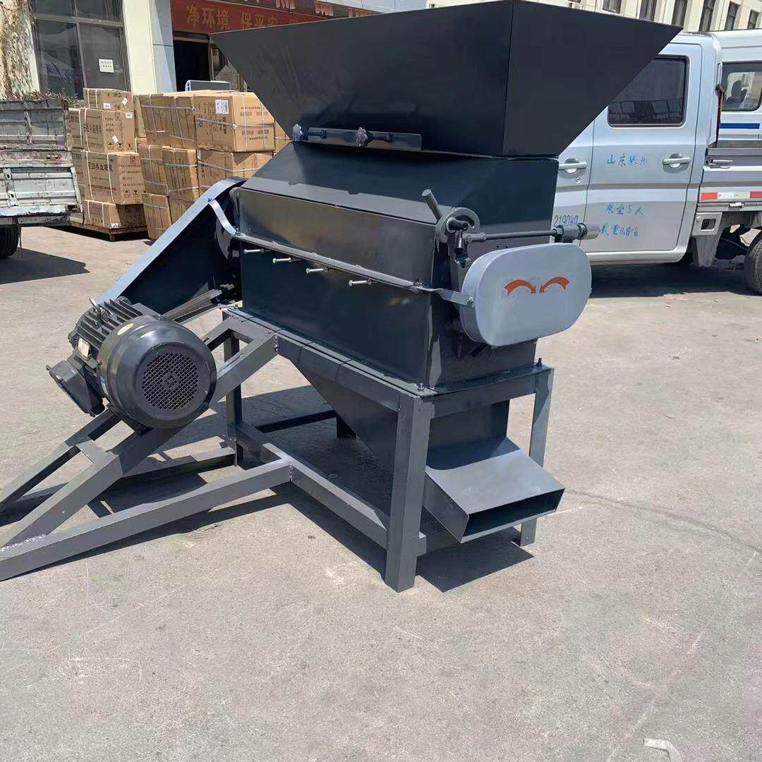 家用电黄豆压扁机 豆类农作物挤扁机 多用途轧胚机厂家