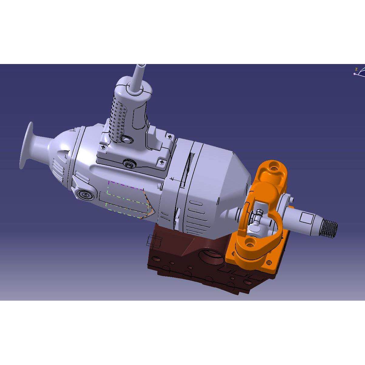 双高水钻机支架 1.5米立杆 190支架220f支架160抱箍