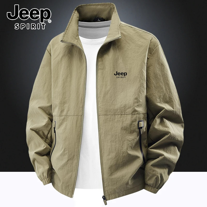 吉普JEEP宽松休闲百搭夹克图片