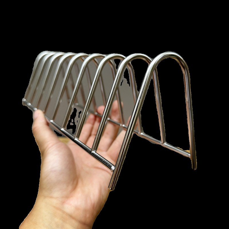 多功能304不锈钢菜板架厨房台面置物I架锅盖砧板擀面案板收纳架