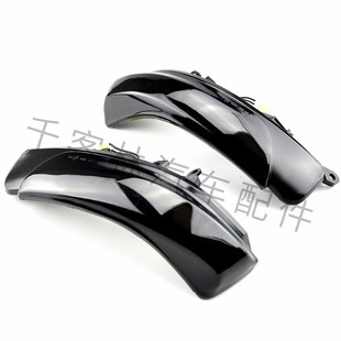 适用于丰田普锐斯锐志WISH皇冠亚洲龙黑壳流水款后视Y镜转向信号