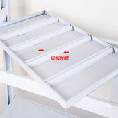 时通货架仓储置物架多层货物展示架超市钢制储物R架仓库阳台铁货