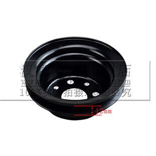 叉车风扇皮带盘UJ-5021 适配五B十铃C240配件水泵皮带轮风扇皮带