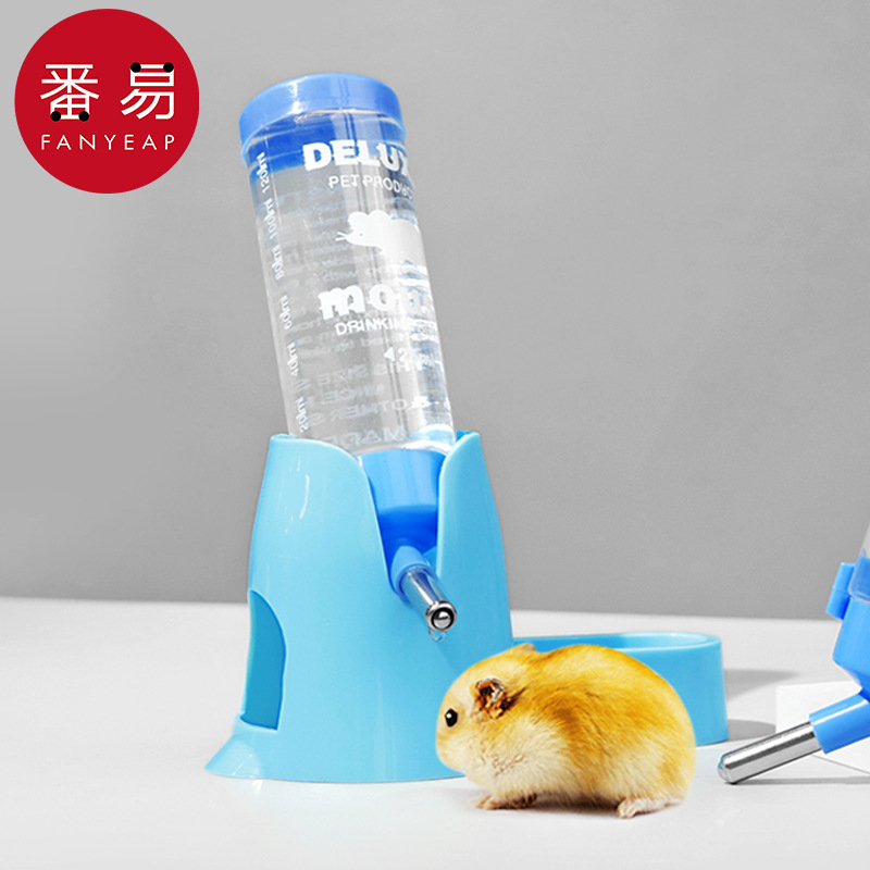 饮水器/仓鼠AC1S24-喝水金丝熊兔子刺猬防漏滚珠立式悬挂喂水宠