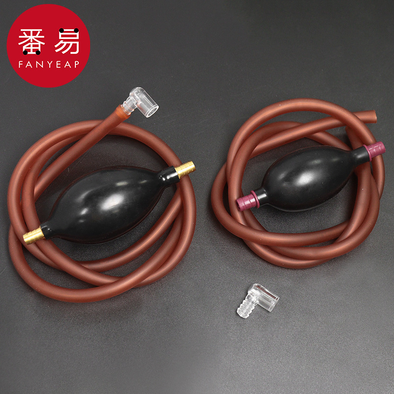 茶盘排水管A1ZO-带吸水球软管接头茶渣桶茶道茶具配件排水管