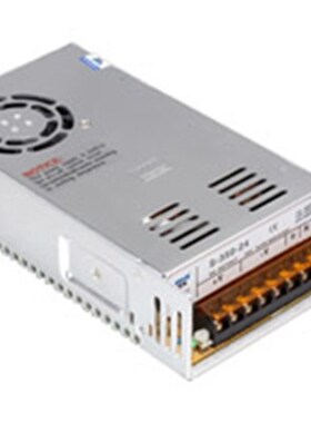 开关电源 S-350-48 机壳型单组输出 48V-7.3A 铭纬 2Z年保固 经济