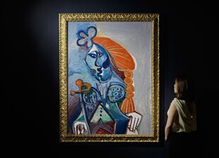 毕加索斗牛士Picasso西班牙油画立体主义世界名画手Y绘临摹复制品