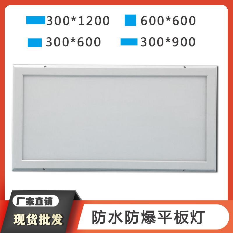 LED防爆平板灯耐酸碱防爆净化面板灯IP66明装防爆防水洁净面板灯
