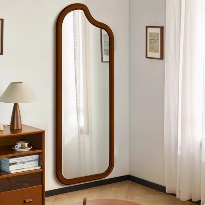 法式复古全身镜中古风落地试衣镜