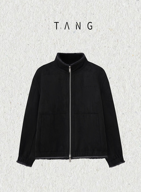 [暗茧]BC同款羊毛外套2025秋冬季新款男立领上衣QL-WWT0117