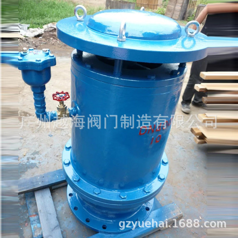 SCAR污水复合式排气阀 法兰快速自动放气阀DN25 50 65 80 100 150图片