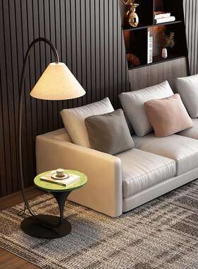 TF7NN1艺术落地灯客厅感沙发旁边设计师款中古卧室氛围茶几置