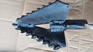 1寸32管水钻胶泥打井钻孔水井下管打钻土合金钻头6分管22北京丝