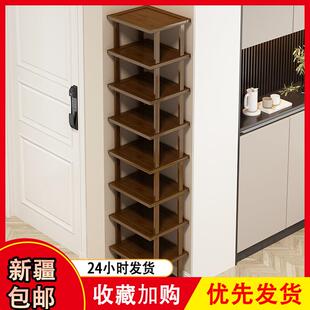 新疆包邮鞋架家用门口多层窄鞋柜入户门口置物架小户型用鞋子收纳