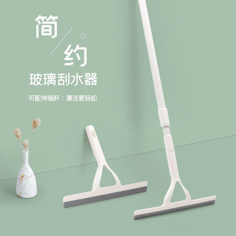 新疆西藏包邮擦玻璃神器家用卫生间软胶刮水器伸缩杆地刮玻璃刮子