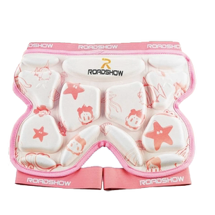 乐秀轮滑护臀垫儿童溜冰护屁股护具滑冰专业装备旱冰鞋滑雪防摔裤