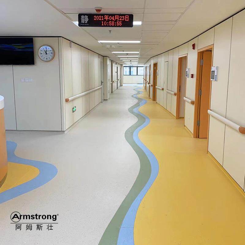 阿姆斯壮pvc地板 优洁龙洁净龙加强保健龙地胶医院同质透心地板胶,家装主材,PVC地板,淘宝优惠券,粉丝福利购,淘宝优惠卷