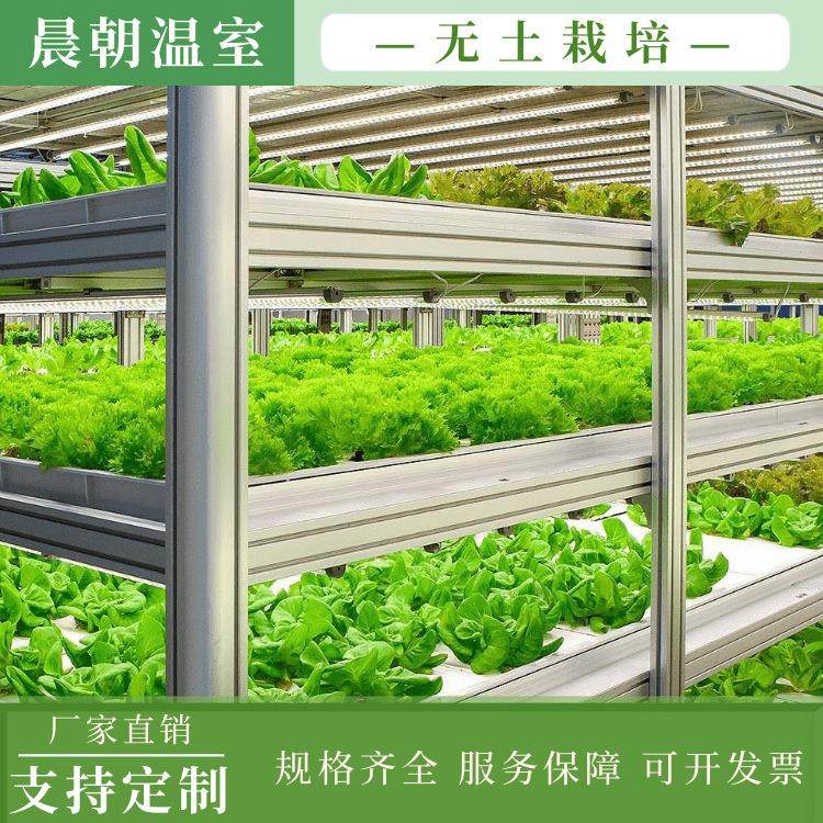 无土栽培种植槽 水培管道式叶菜蔬菜瓜果A型种植架 立体种植槽