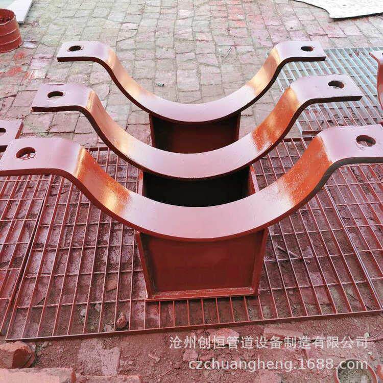 西北电力管夹横担 d6d7管夹横担焊接横担 d14横担弹簧用管夹管座