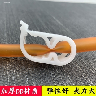 塑料软管夹片流量控制器止水夹导管夹子输液止流卡子卡扣配件