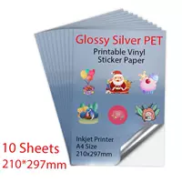 10Sheet GlossySilver