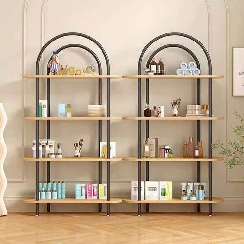 展示柜产品陈列柜置物架美容院美甲店样品展示架直播间置物架