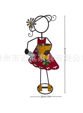 新款铁艺装饰品家居花朵造型摆件客厅电视柜创意铁制铁艺礼物摆件