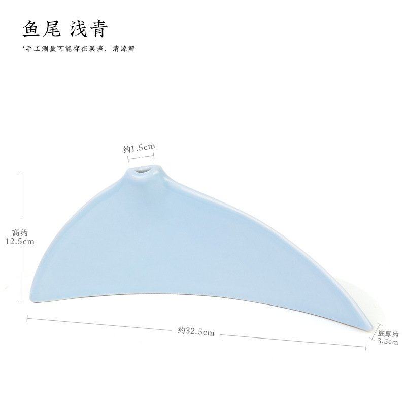 剑山池坊自由器鱼尾创意异形日式插花器皿小口径草月流年宵花器,家居饰品,仿真花/假花,淘宝优惠券,粉丝福利购,淘宝优惠卷