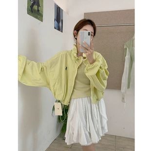 夹克上衣女 防晒衣女夏季 薄款 外套2025年新款 舒适宽松百搭连帽短款