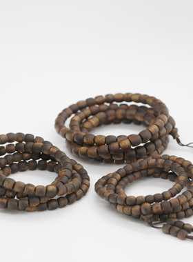 【奇楠鼓珠多圈手串】