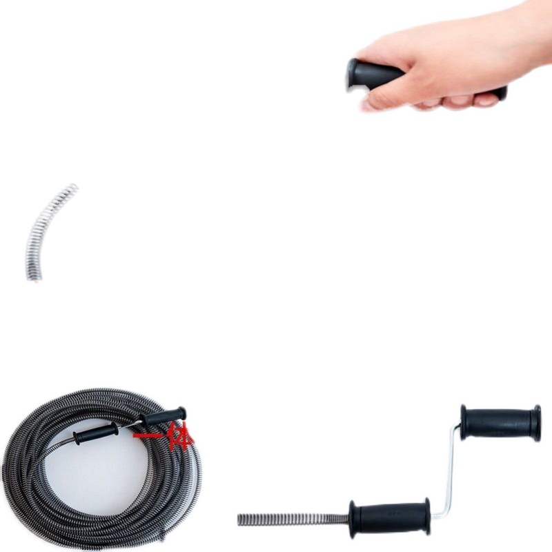 极速下水道疏通神器手o摇式加粗管道疏通王通下水道工具通管道超