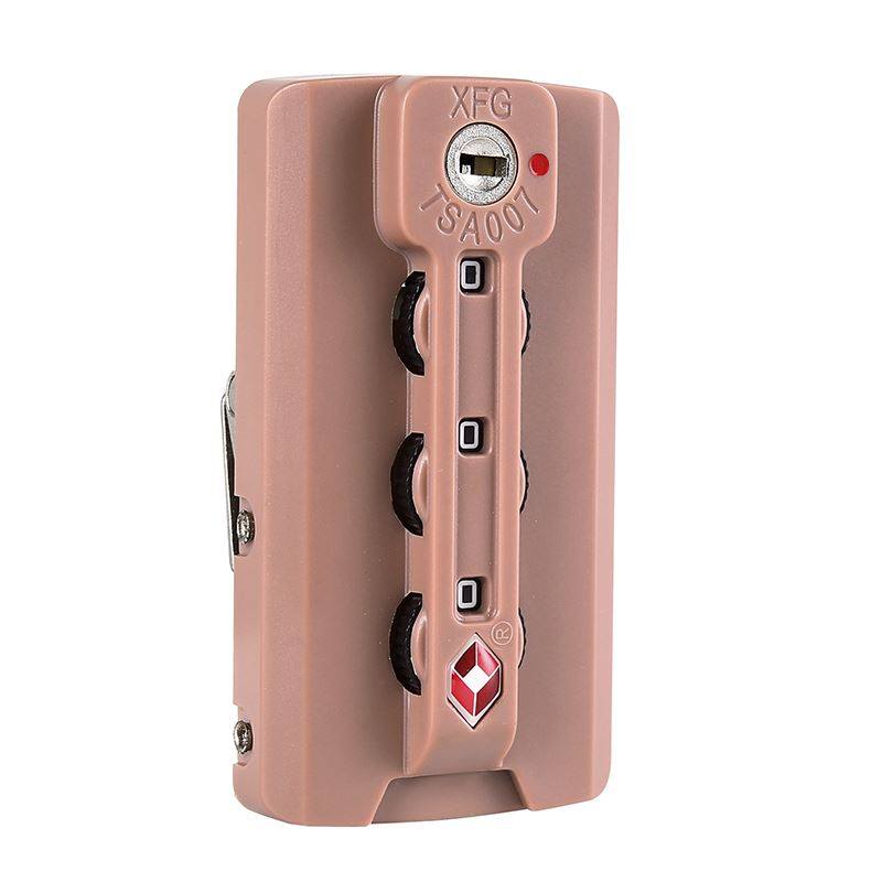 极速。行李箱锁密码锁配件TSA007海关钥匙O锁旅行箱密码箱包锁 拉